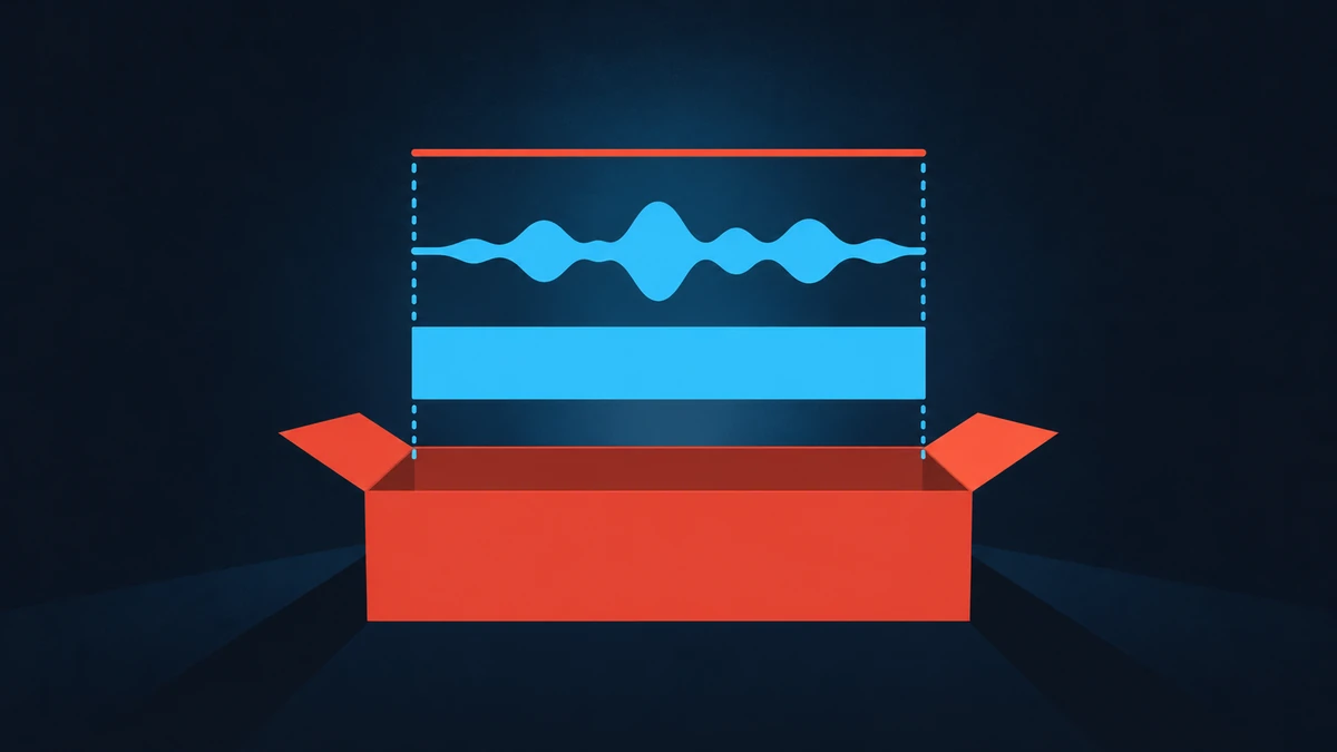 An exploded view of a container holding video, audio and subtitle layers